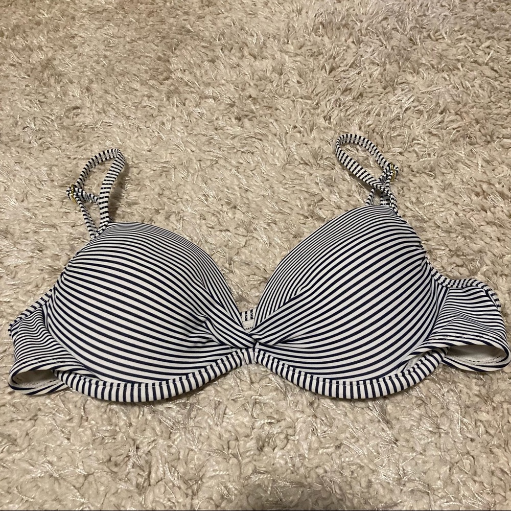 Striped Bikini Top